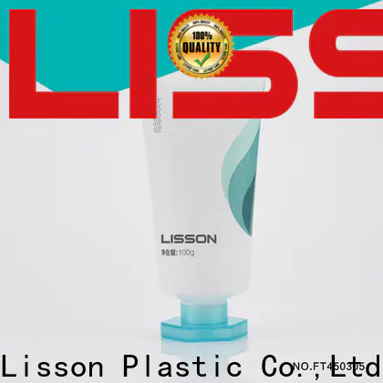 Lisson high quality cosmetic flip flop cap tube custom for packaging
