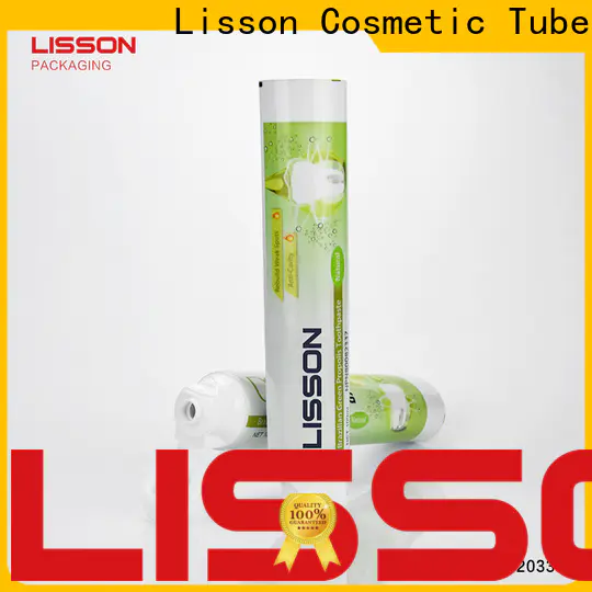 Lisson custom cosmetic packaging tooth-paste for cosmetic