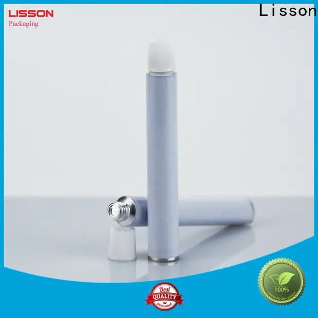 Lisson aluminum lotion tubes customized for makeup