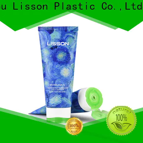 Lisson custom shape skin care packaging wholesale sunscreen packaging for storage