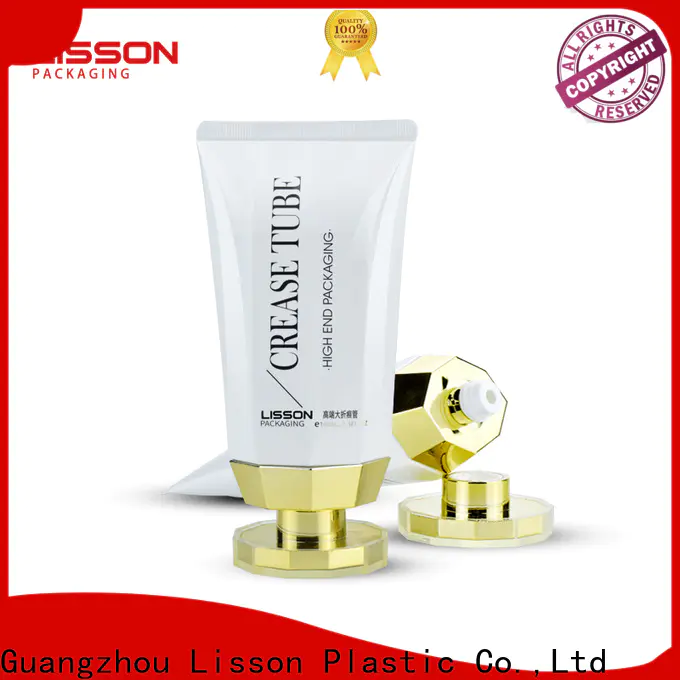 Lisson cleanser container silver coating for makeup