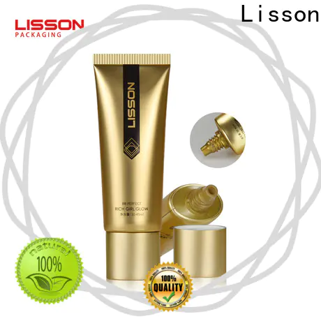 Lisson plastic facial cleanser packaging free sample for lotion