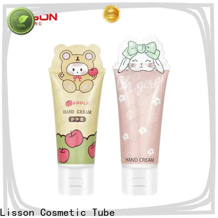 Lisson refillable hand cream packaging tubes bulk production for packing