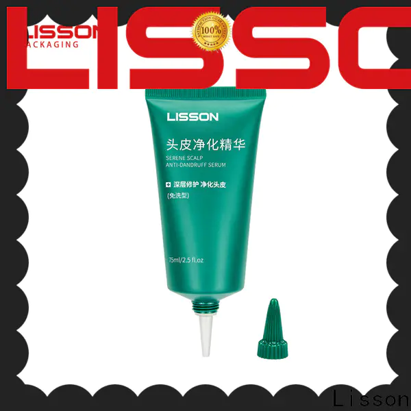 Lisson shampoo squeeze tube packaging cosmetics packaging manufacturer for packing