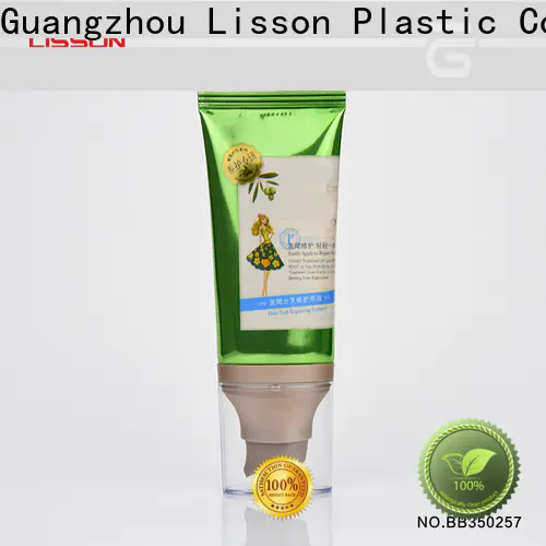 Lisson china cosmetic tubes wholesale clear for cleanser