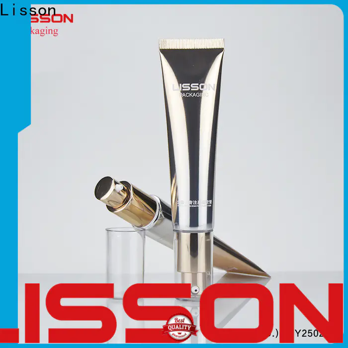 Lisson high quality cosmetic airless pump tube trader for cleanser