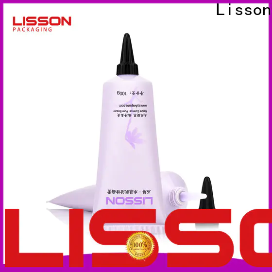 Lisson lotion tubes silver coating for makeup