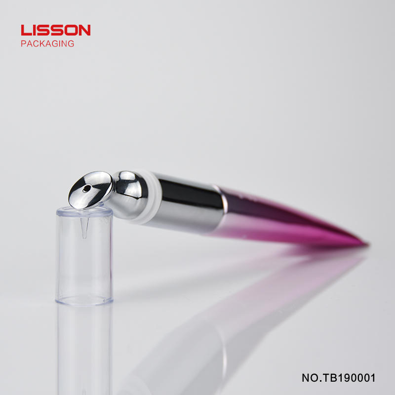 Lisson free sample tube lip gloss single steel for packing-2