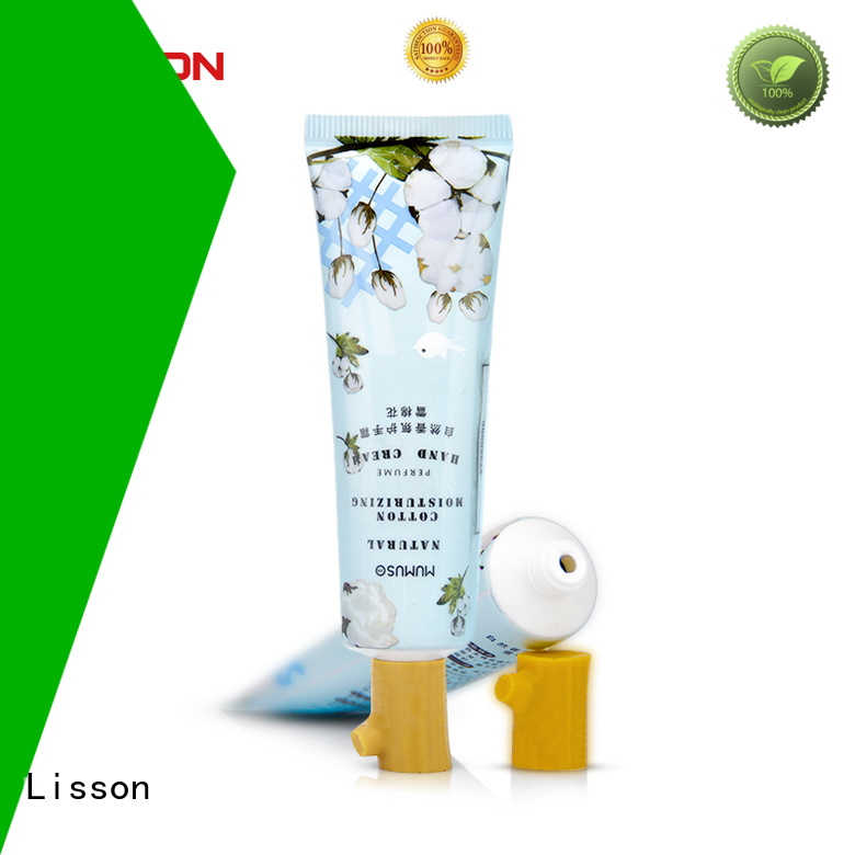 Lisson free sample clear plastic tube ODM for facial cleanser