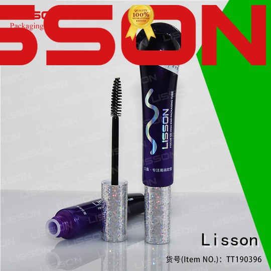 Colorete suave en tubo de protección solar con cabezal de algodón Lisson para maquillaje