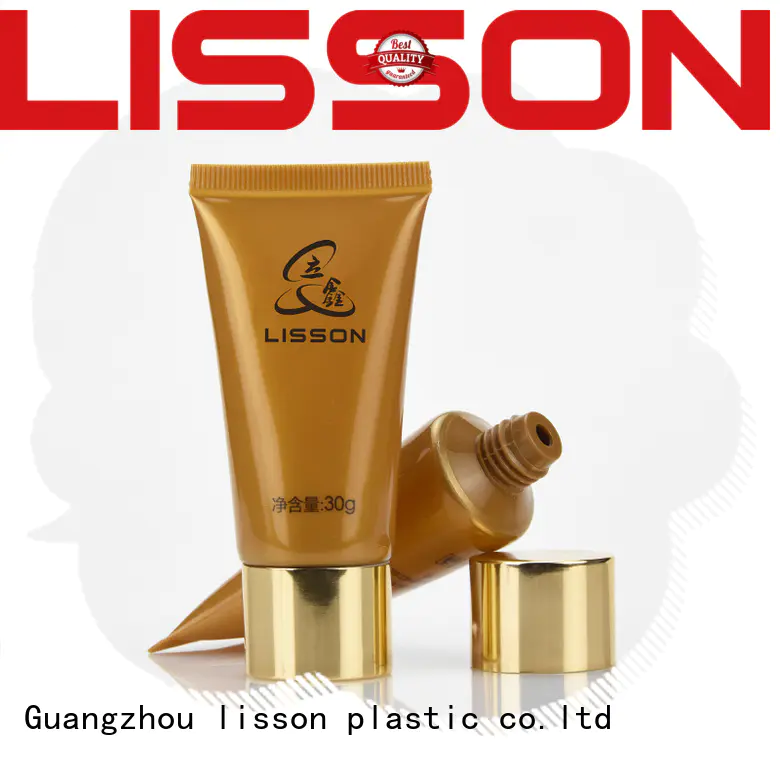Lisson Tube Package Brand round shape luxury lotion packaging manufacture
