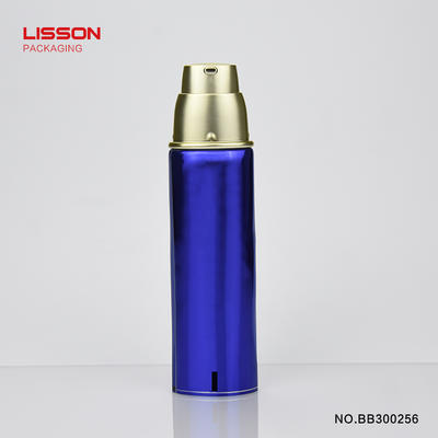 D30 oval airless pump aluminum barrier laminated tube