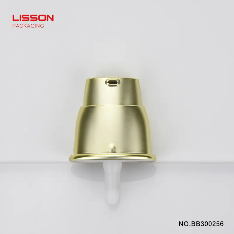 transparent Custom airless lotion pump oval Lisson Tube Package