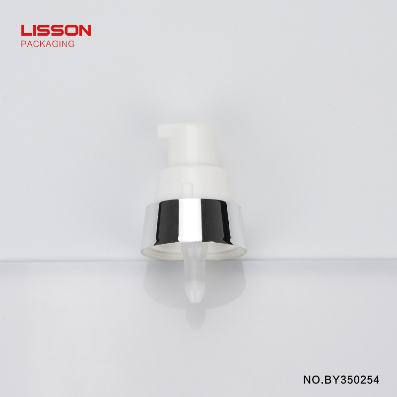 Lisson airless pump bottles clear for lotion