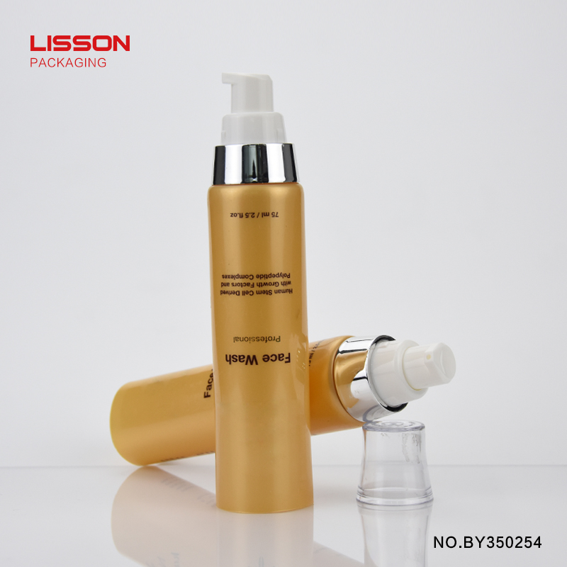 packaging hand lotion pump laminated for packaging Lisson