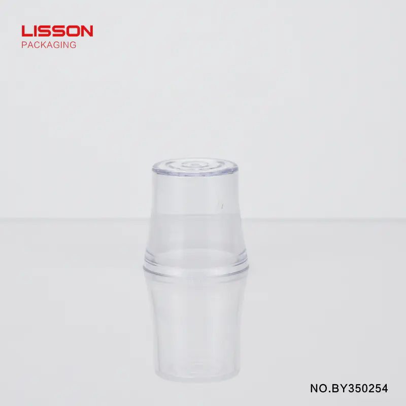 packaging airless pump bottles wholesale aluminum for cleanser Lisson