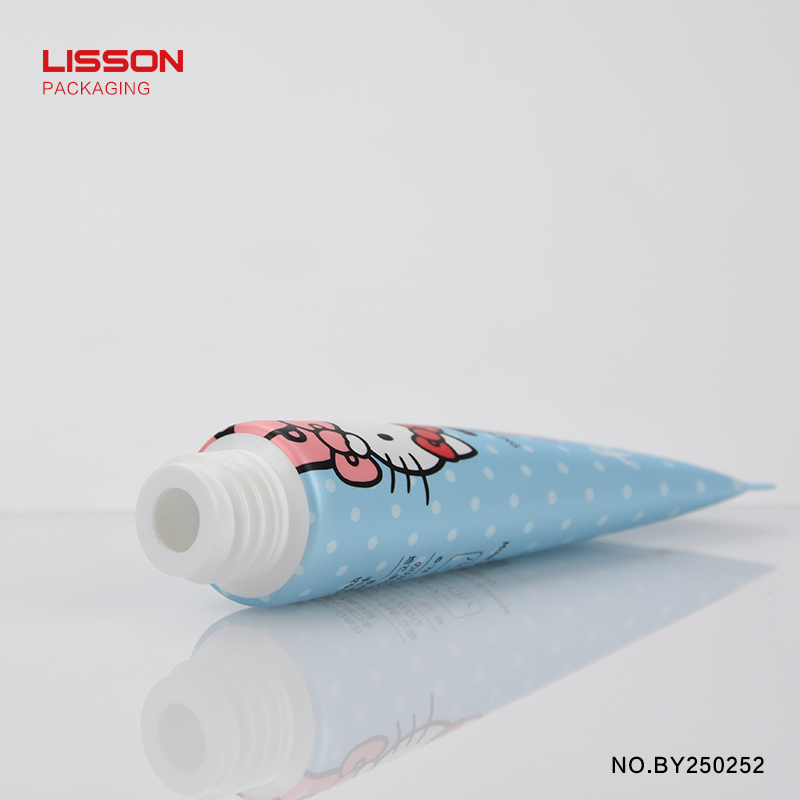 Lisson packaging airless pump bottles laminated for lotion
