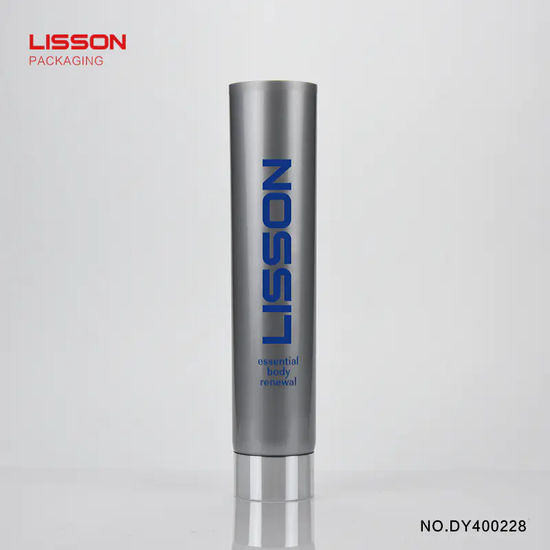Lisson screw cap cosmetic dispensing tubes therapy for lotion