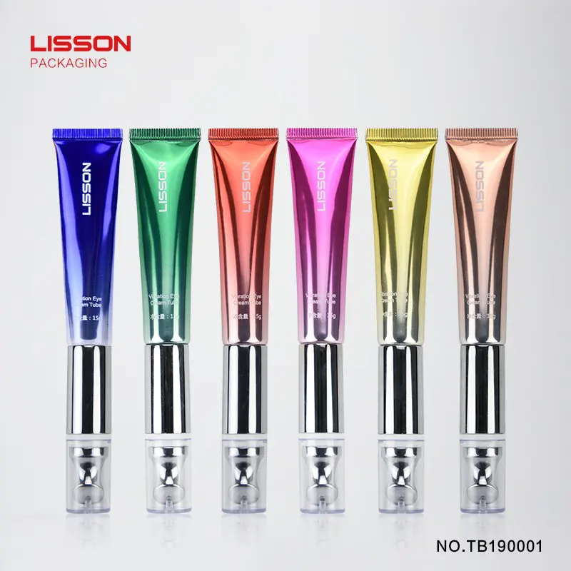 Lisson Brand transparent airless cosmetic bottles screw supplier