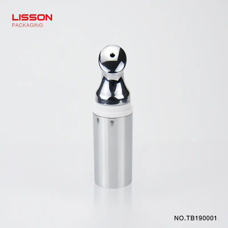 Lisson Tube Package Brand acrylic angle custom airless cosmetic bottles