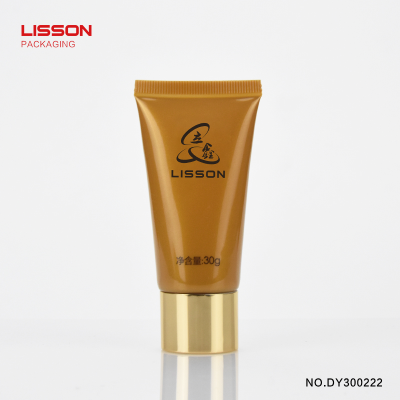 Lisson aluminum screw empty tubes for creams acrylic for packaging