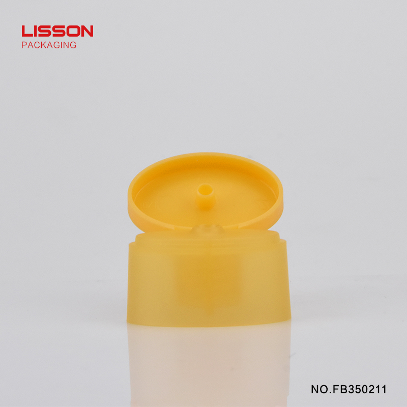 Eco-friendly hand cream sealed oval tube with flip top cap-7