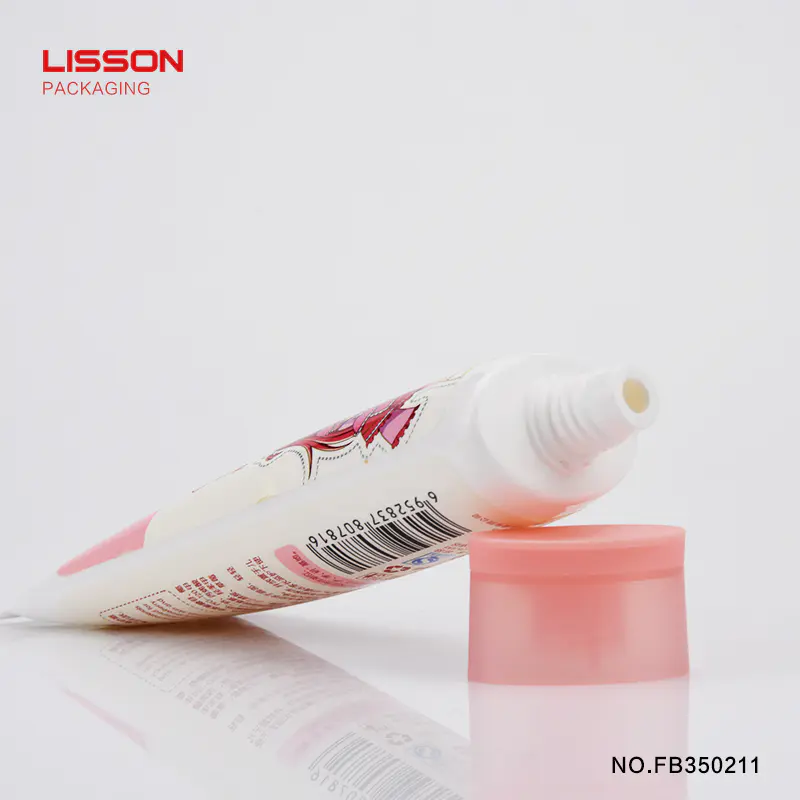 Lisson hand cream packaging tubes bulk production for makeup