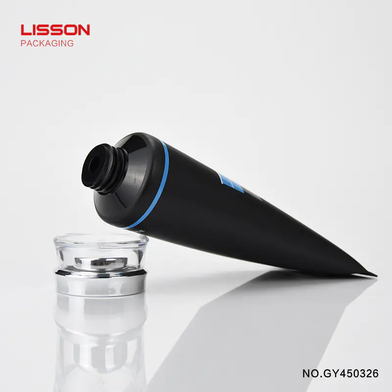 Lisson diamond shape china cosmetic packaging for lotion