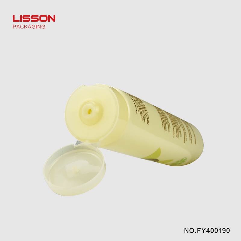 88ml round tube with flip top cap for facial cleanser