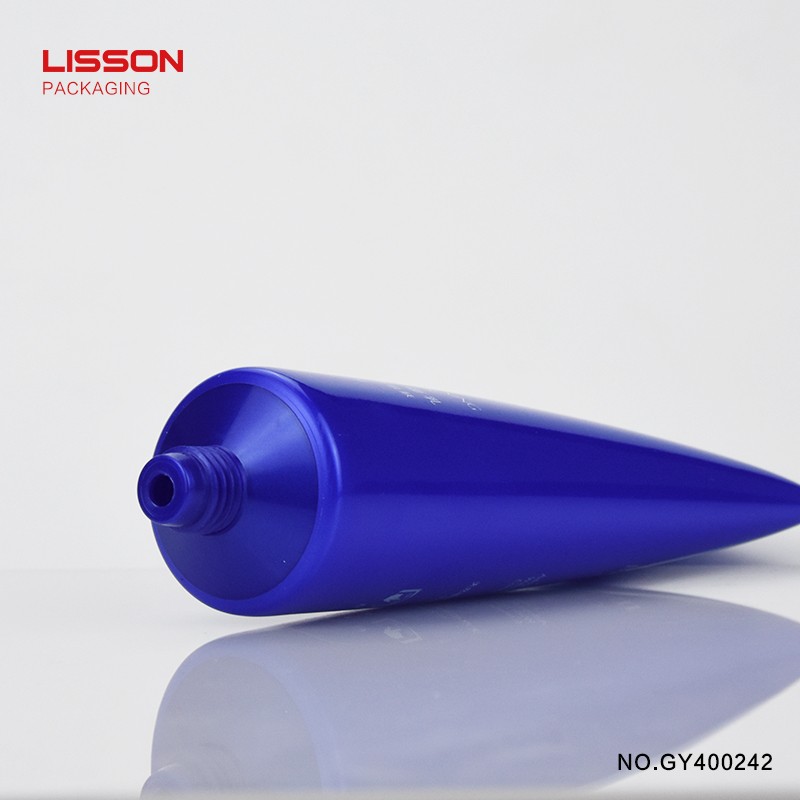 Custom hotel shampoo plastic soft tube with acrylic screw cap-5