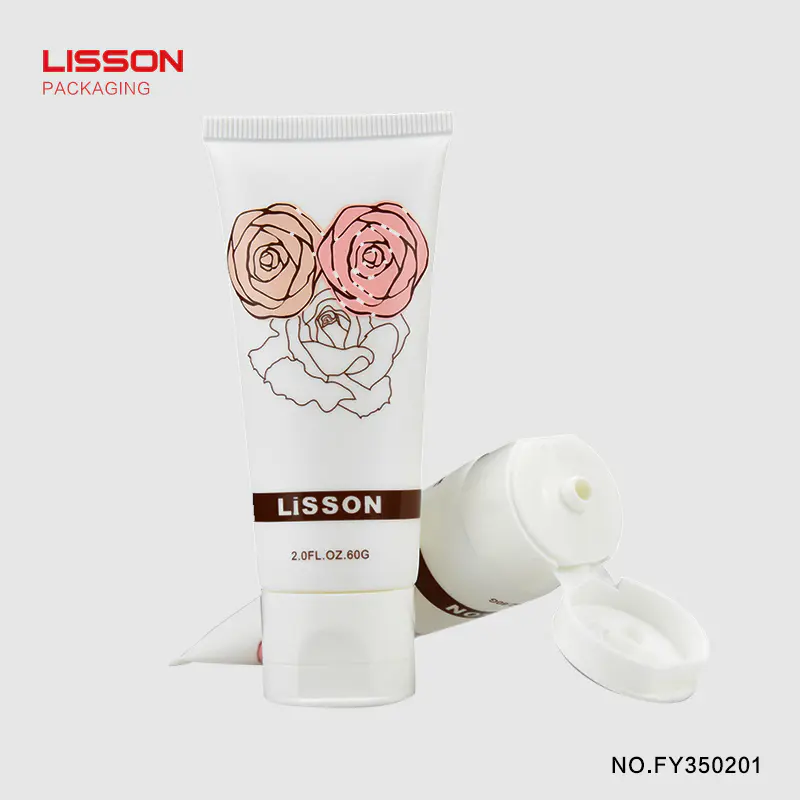 Lisson Brand tube round cap custom bottles with flip top caps