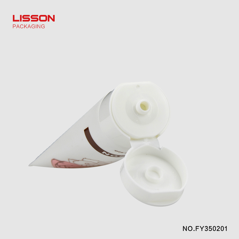 empty plastic flip top caps top quality for cleanser Lisson