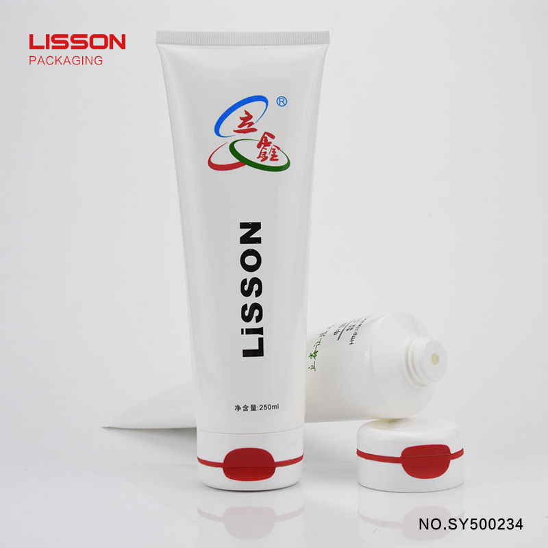 Lisson cosmetic tubes double color sunscreen packaging for makeup-3