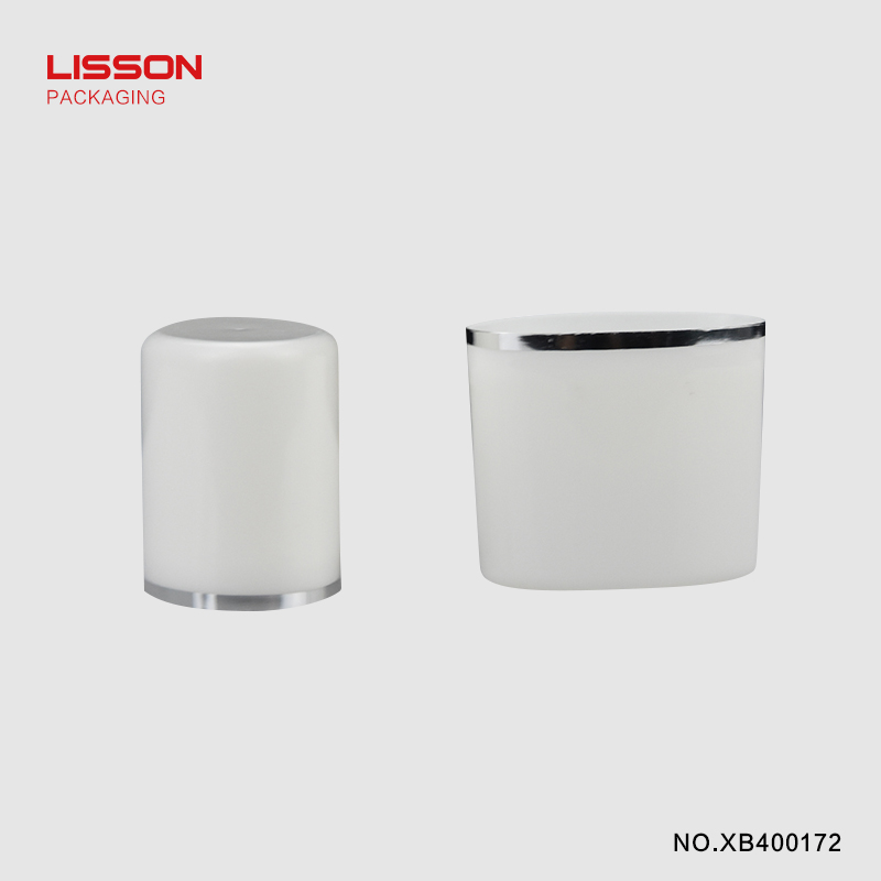 Lisson round shape lotion containers wholesale silver coating for cream-6