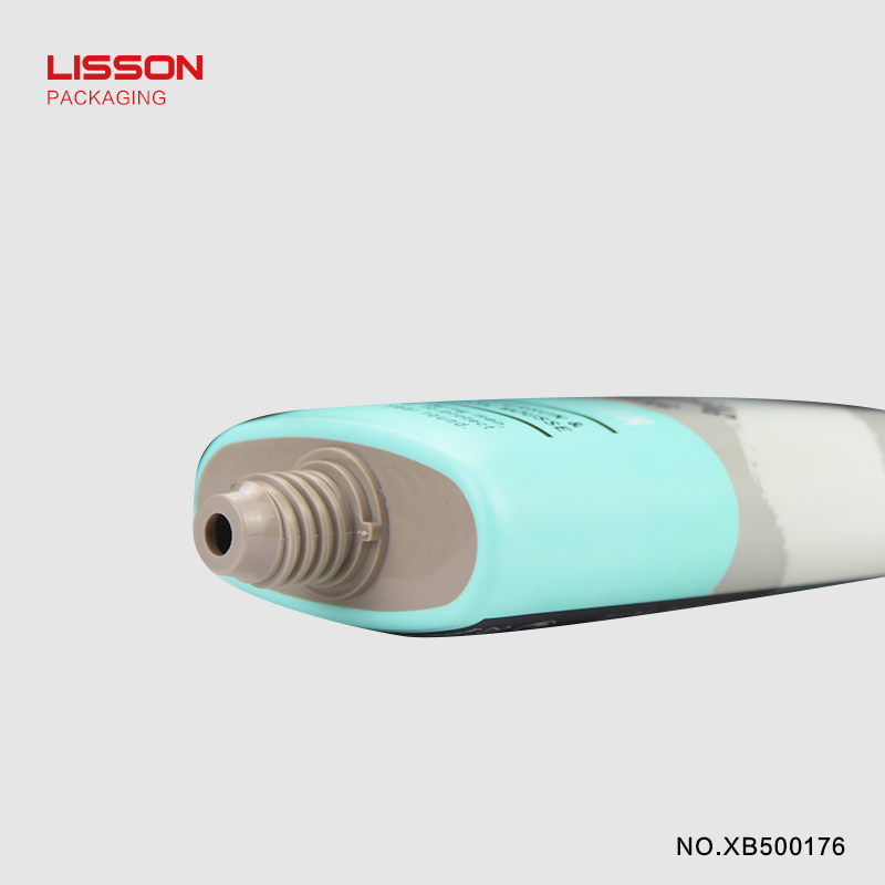 Lisson biodegradable shampoo squeeze tube packaging free sample for skin care-6