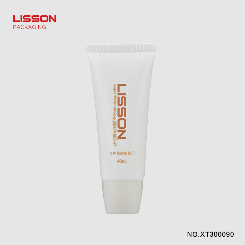 eco-friendly lotion tubes wholesale silver coating for sun cream