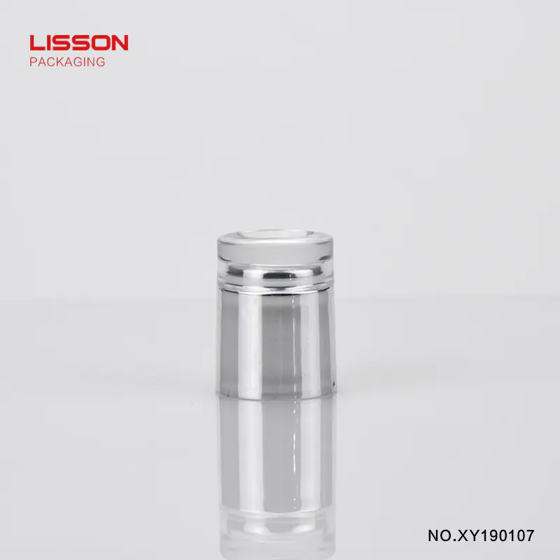 10g acrylic cap cosmetic packaging tube for lip gloss