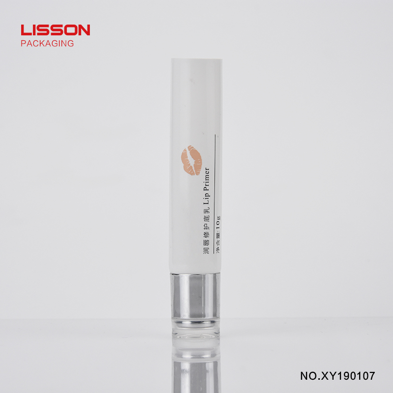 10g acrylic cap cosmetic packaging tube for lip gloss-4