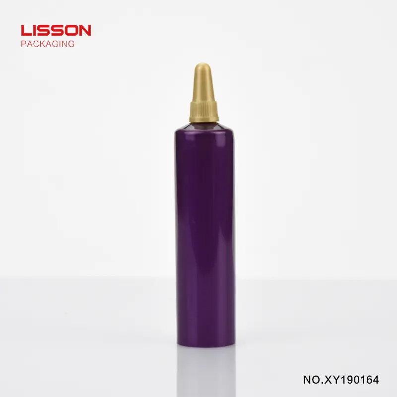 10ml round cosmetic tube with bullet screw cap for essence, foundation