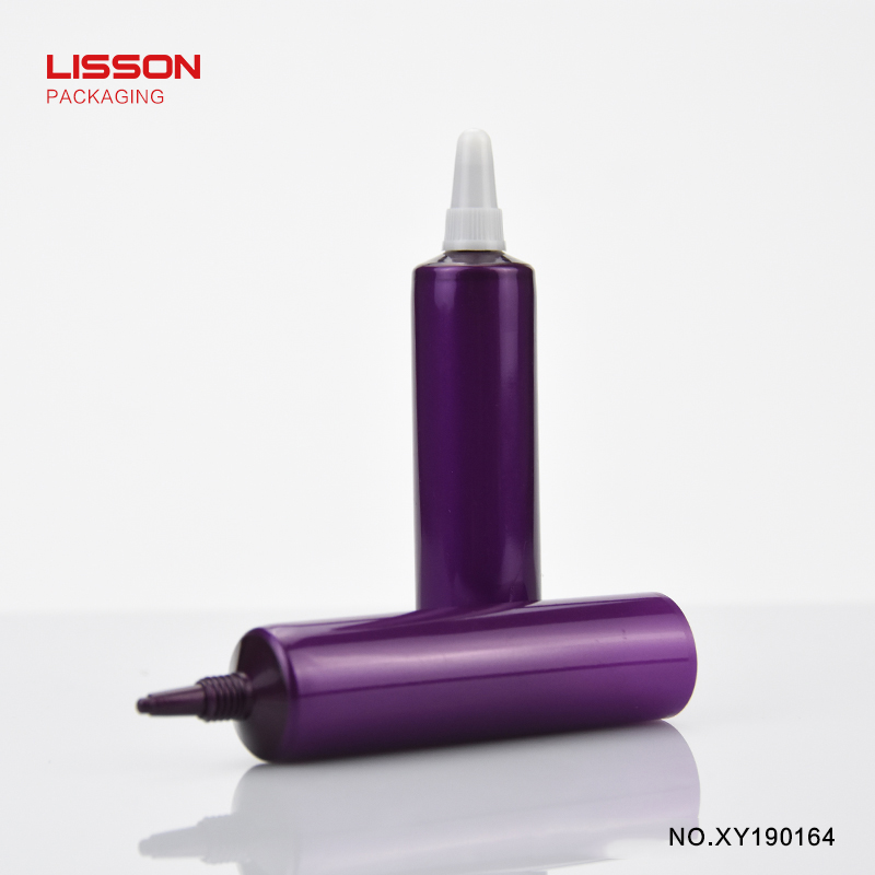Lisson hemisphere plastic tube caps free sample for essence