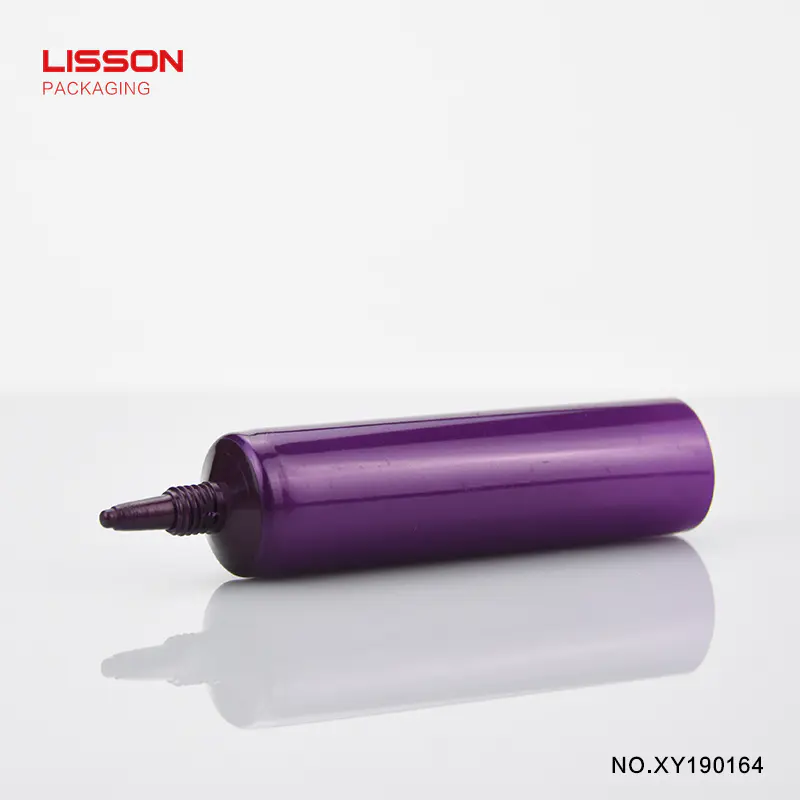 top angle screw plastic tube caps tube Lisson Brand
