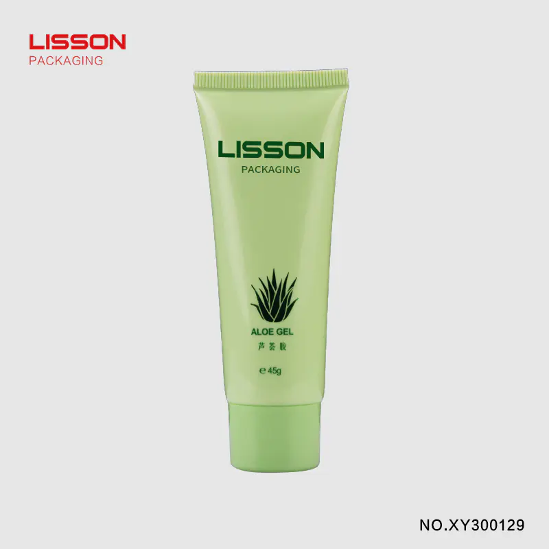 Lisson rounded angle squeeze tube packaging hot-sale for sun cream