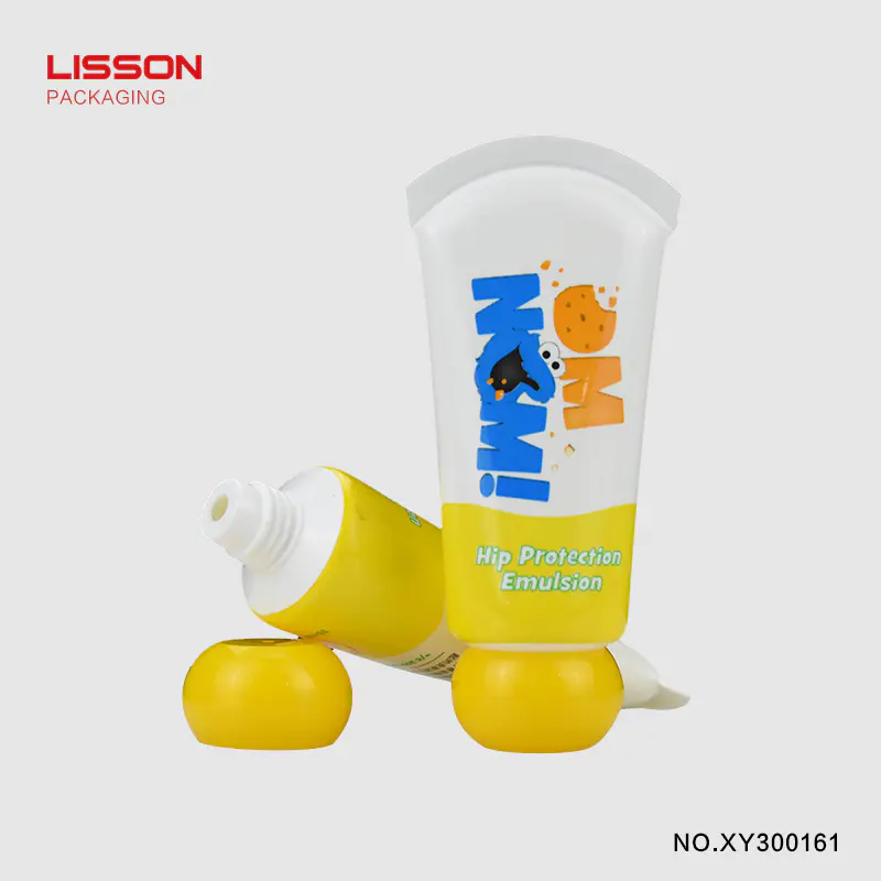 Lisson plastic empty tubes for creams screw cap for makeup