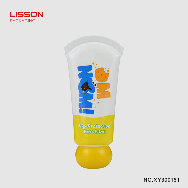 Custom hand cream refillable plastic soft tube-4