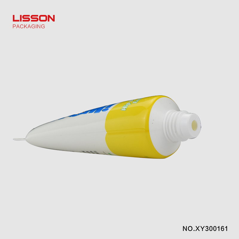 Lisson plastic empty tubes for creams screw cap for makeup-5