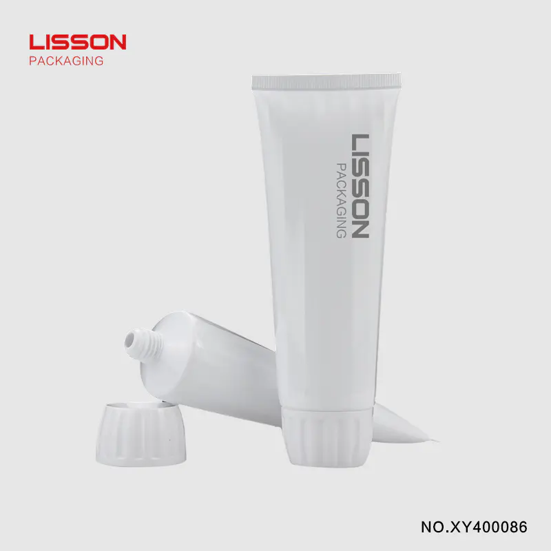 D40 customized cosmetic tube with screw cap professional cosmetic tube container manufacturing