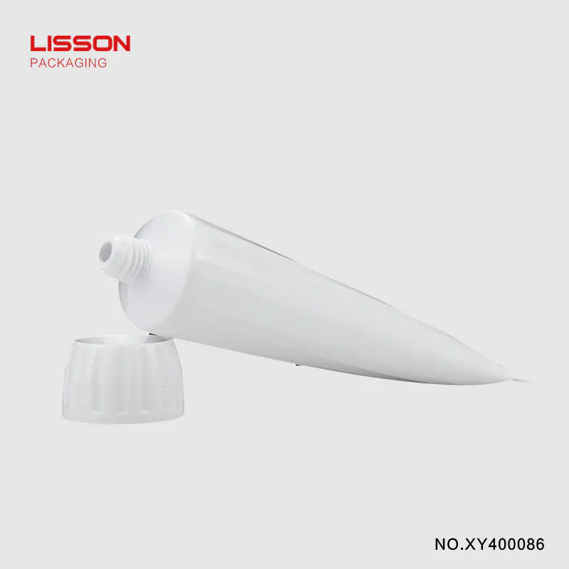 Lisson free sample cosmetic packaging companies tooth-paste for lotion