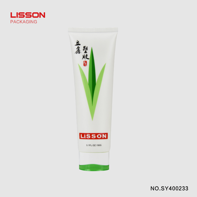 Lisson custom shape tube skin care container bulk production for packing