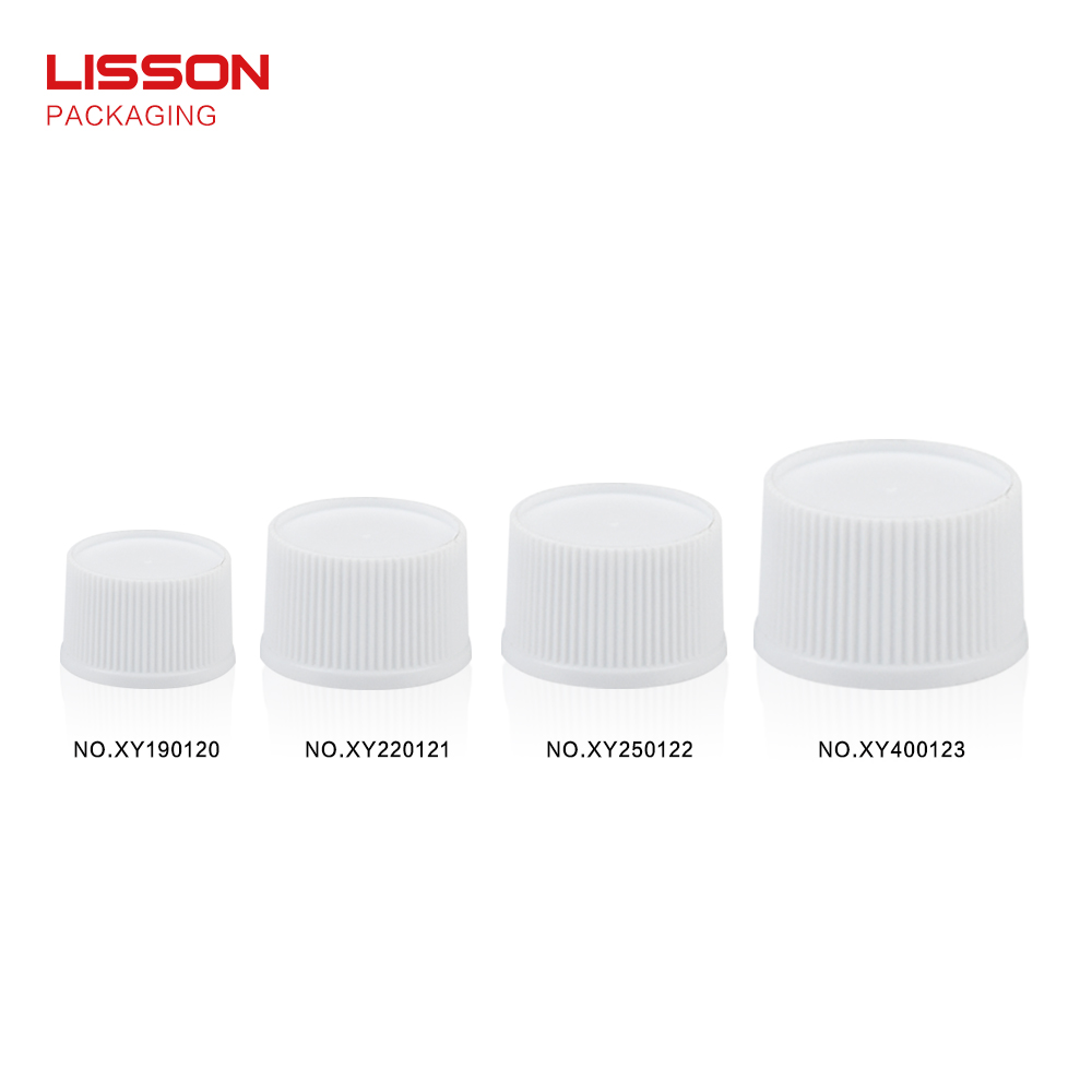 Lisson hemisphere plastic tube caps high-end for lotion