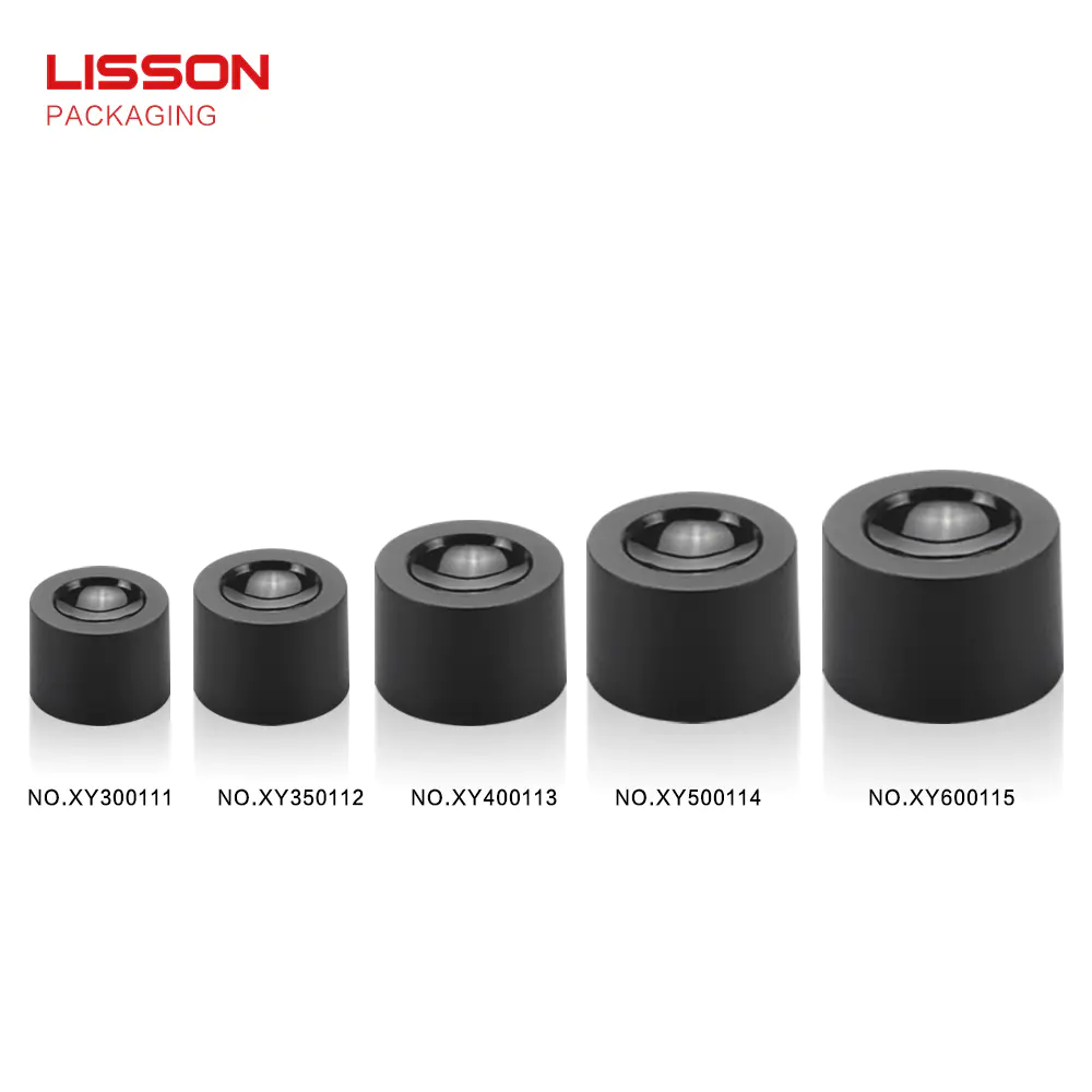 double layer plastic tube caps round shape top quality for makeup